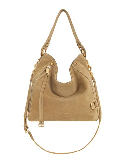 Rebecca Minkoff Mab Leather Hobo In R261 Sesame