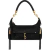 Rebecca Minkoff Mab Leather Shoulder Bag In Black