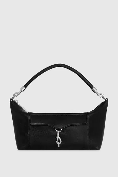 Rebecca Minkoff M.a.b. Nano Shoulder Bag In Black
