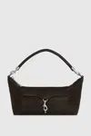 Rebecca Minkoff M.a.b. Nano Shoulder Bag In Dark Brown