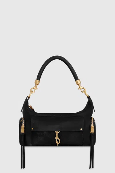Rebecca Minkoff M.a.b. Shoulder Bag In Black
