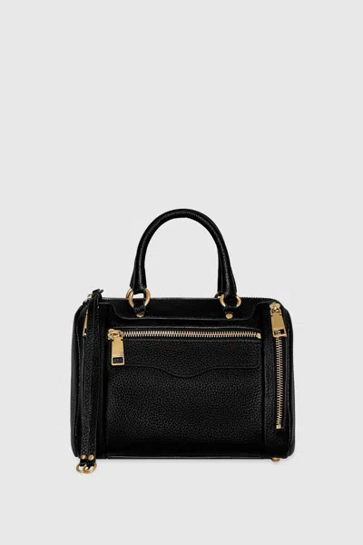 Rebecca Minkoff M.a.b. Small Speedy Bag In Black