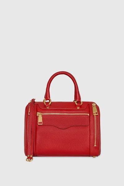Rebecca Minkoff M.a.b. Small Speedy Bag In Seduction Red