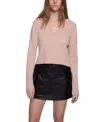 Rebecca Minkoff Mackie Cable Sweater In Oat