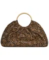 Rebecca Minkoff Madeleine Mini Snake Pattern Bag In Brown