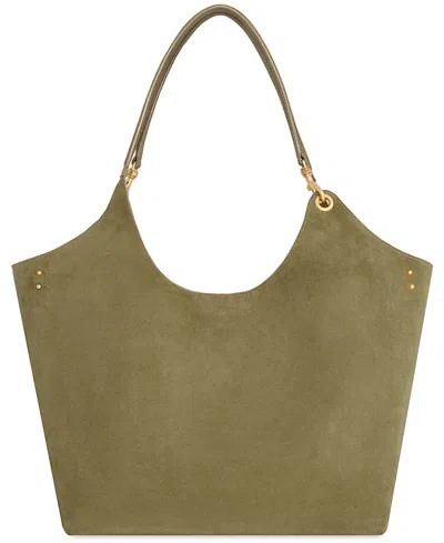 Rebecca Minkoff Magnetic Snap Perfect Tote Bag In Green