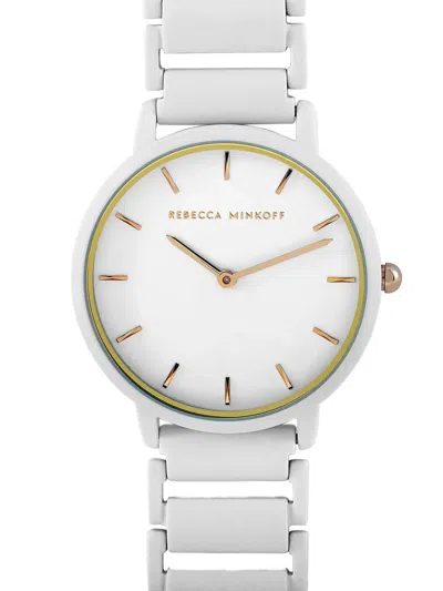 Pre-owned Rebecca Minkoff Major 35mm In White