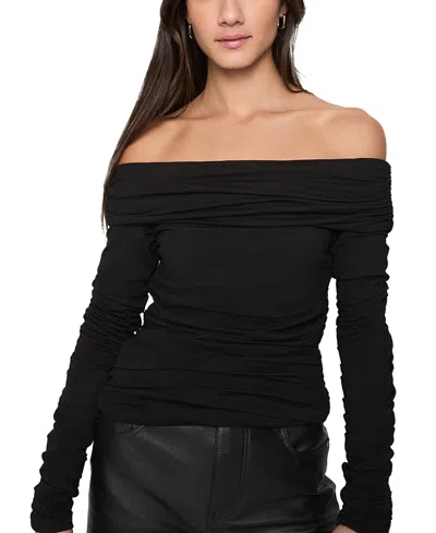 REBECCA MINKOFF MARIA OFF SHOULDER TOP
