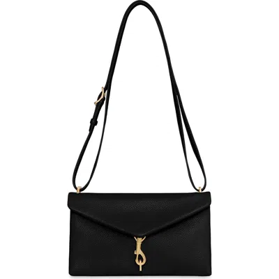 REBECCA MINKOFF REBECCA MINKOFF MEGAN GRAINED LEATHER EAST/WEST CROSSBODY BAG