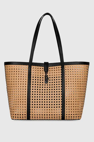 Rebecca Minkoff Megan Large Tote With Caning Bag In White