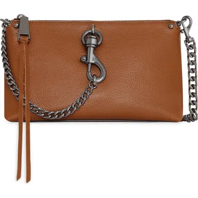 Rebecca Minkoff Megan Leather Crossbody In Rocher