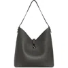 Rebecca Minkoff Megan Leather Hobo Bag In Gray