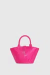 Rebecca Minkoff Megan Micro Fan Tote Bag In Pink
