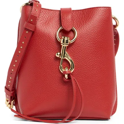 Rebecca Minkoff Megan Mini Studded Leather Crossbody Bag In Siren