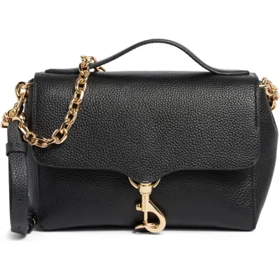 Rebecca Minkoff Megan Mini Tote Crossbody Bag In Black