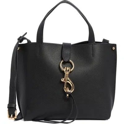 Rebecca Minkoff Megan Mini Tote Crossbody Bag In Black
