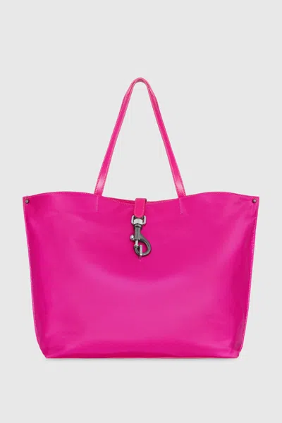 Rebecca Minkoff Megan Nylon Tote Bag In Pink