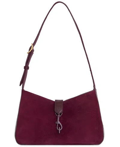 Rebecca Minkoff Megan Small Shoulder Bag In Purple