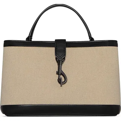 Rebecca Minkoff Megan Surplus Cotton & Hemp Canvas Top Handle Bag