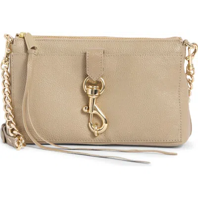 Rebecca Minkoff Megan Top Zip Crossbody Bag In Sand