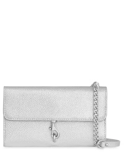 Rebecca Minkoff Megan Wallet On Chain In Blue