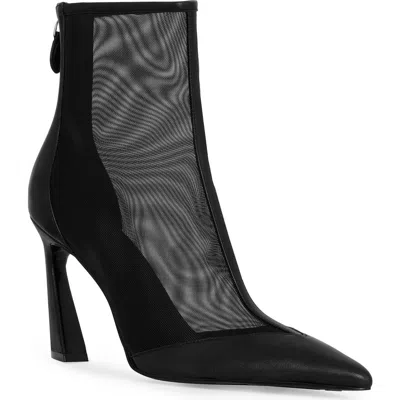 Rebecca Minkoff Mesh Bootie In Black
