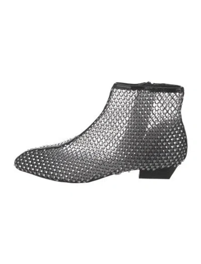 Pre-owned Rebecca Minkoff Mesh Boots