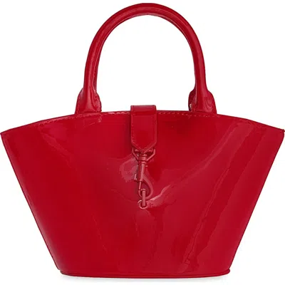 Rebecca Minkoff Micro Megan Fan Faux Leather Tote