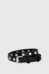 Rebecca Minkoff Milan Dome Belt In Black