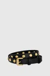 Rebecca Minkoff Milan Dome Belt In Black