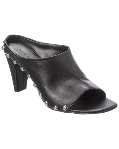 REBECCA MINKOFF MILAN STUDDED LEATHER MULE