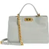 Rebecca Minkoff Mini Amour Leather Tote In Latte