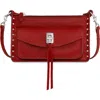 Rebecca Minkoff Mini Darren Top Zip Leather Crossbody Bag