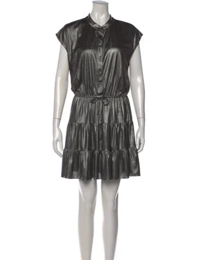 Pre-owned Rebecca Minkoff Mini Dress In Gray