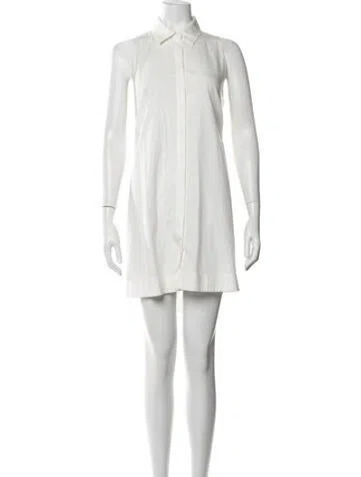 Pre-owned Rebecca Minkoff Mini Dress In White
