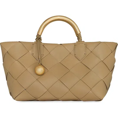 Rebecca Minkoff Mini Frankie Woven Leather Tote