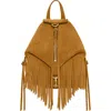 Rebecca Minkoff Mini Julian Fringe Suede Convertible Backpack