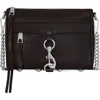 Rebecca Minkoff Mini Mac Convertible Leather Crossbody Bag In Brown