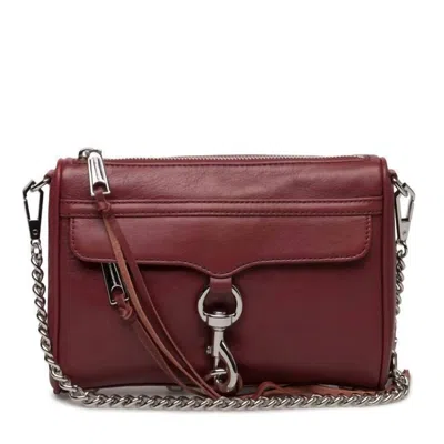 Rebecca Minkoff Mini Mac Shoulder Bag In Tawny Port In Red