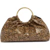 Rebecca Minkoff Mini Madeleine Top Handle Bag In Animal Print