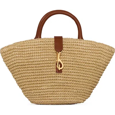 REBECCA MINKOFF REBECCA MINKOFF MINI MEGAN WOVEN FAN TOTE
