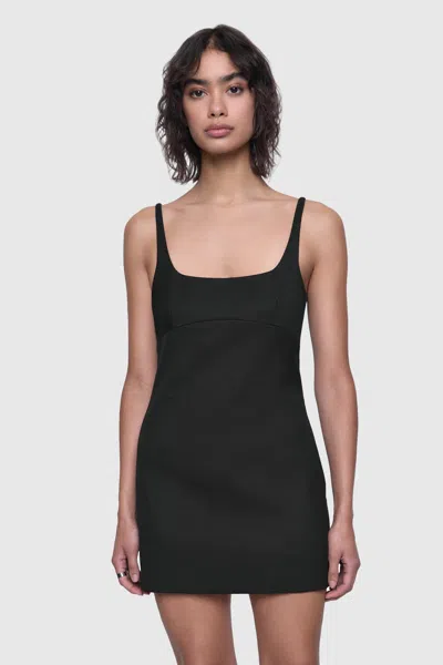 Rebecca Minkoff Mira Skort Mini Dress In True Black