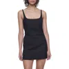 Rebecca Minkoff Mira Skort Mini Dress In True Black