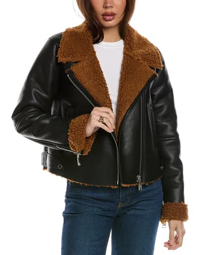 Rebecca Minkoff Moto Jacket In Black