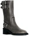 Rebecca Minkoff Moto Leather Boot In Black