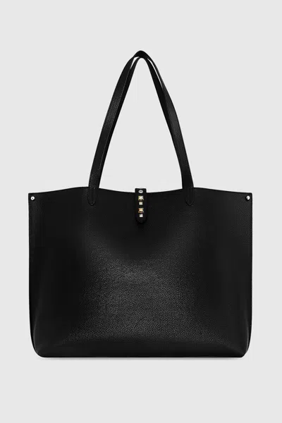 Rebecca Minkoff Multi Studded Megan Tote Bag In Black