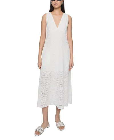 REBECCA MINKOFF NAYA EYELET DRESS