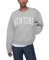 Rebecca Minkoff New York Sweatshirt In Heather Grey