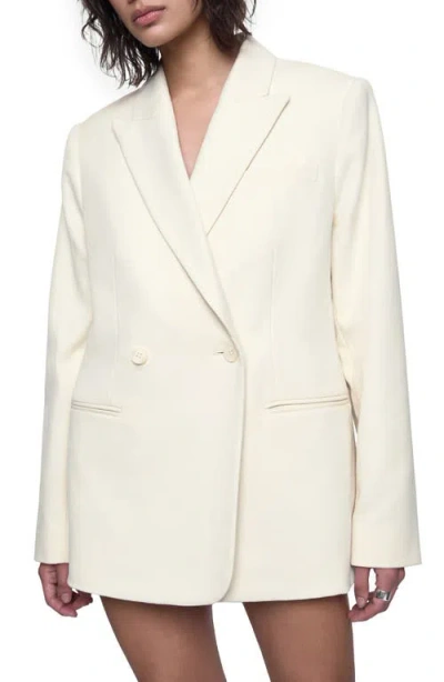 Rebecca Minkoff Nilli Oversize Blazer In Chalk