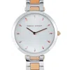 Rebecca Minkoff Nina Two-tone Watch 2200279 In Multi